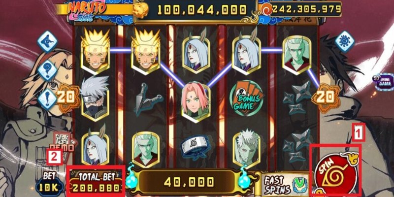 Những chiến thuật rinh thưởng lớn khi chơi Slot Naruto