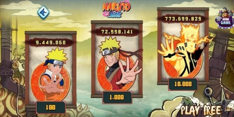 Tổng quan sơ lược về trò chơi Naruto Slot
